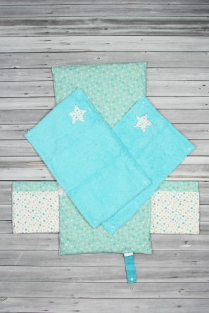 tapis à langer étoiles bleu (3)