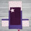 tapis à langer étoiles violet (1)