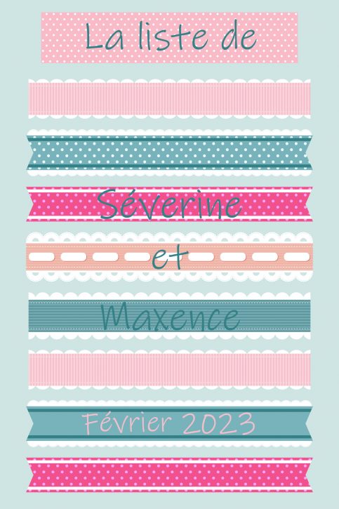 Liste Séverine et Maxence 2023
